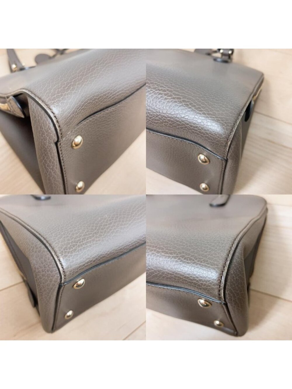 Gucci Shoulder Bag 2-Way Gray - Picture 5 of 12